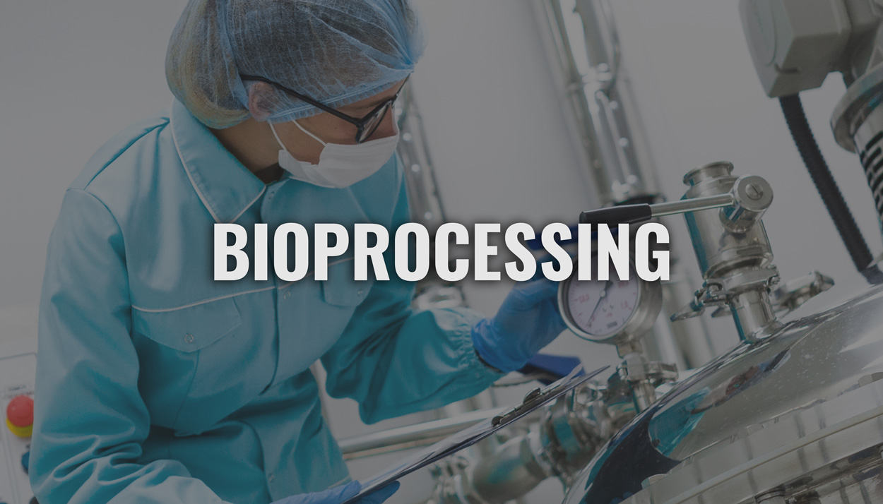 Bioprocessing button