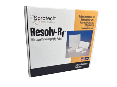 Resolve Rf hard-Layer Silica TLC Plates