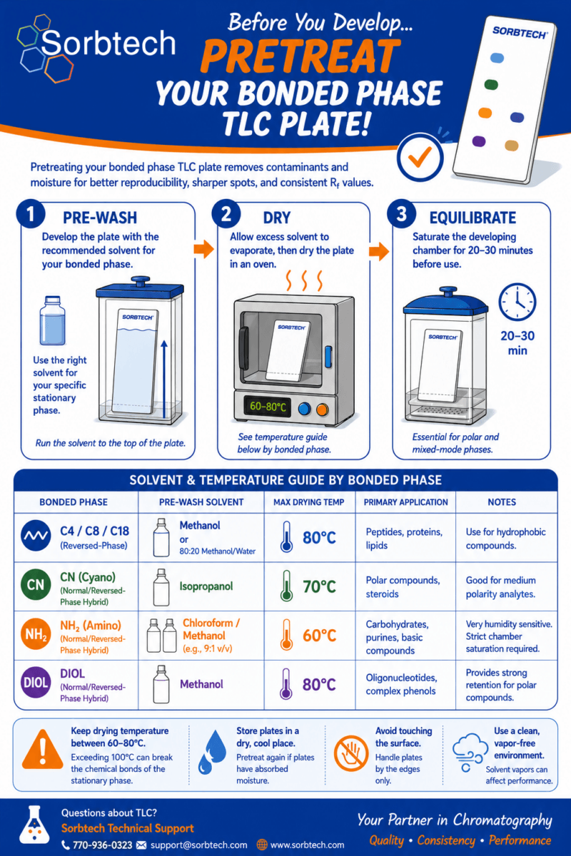 Thin Layer Chromatography, Reversed Phase, TLC Plates | Sorbent